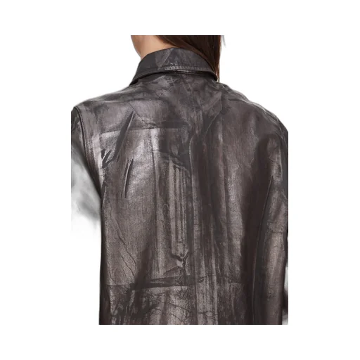 Drkshdw Concordians Concealed Zipfront Jkt 13Oz Bronze Megacrust Denim