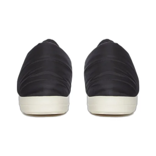 Drkshdw Concordians Puffer Slip On In Black/Milk Nylon Canvas
