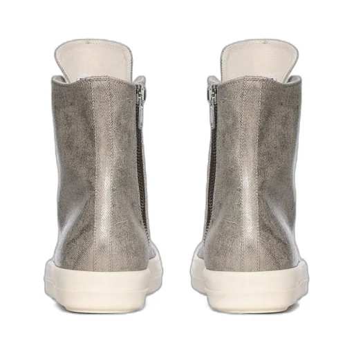 Drkshdw Concordians Sneaks In Palladium/Milk/Milk 13Oz Foil Denim