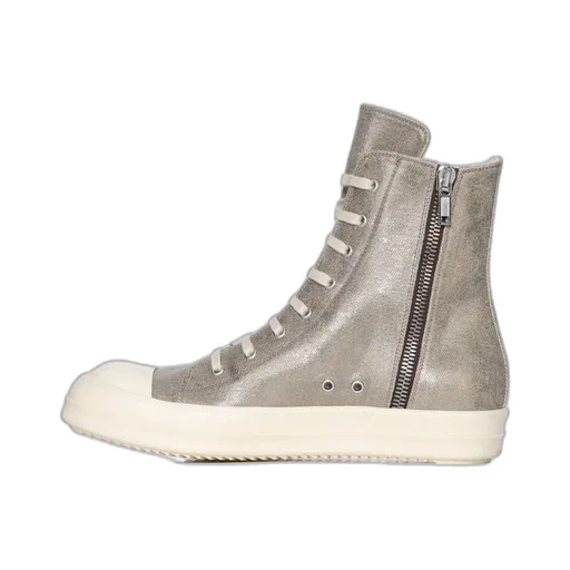 Drkshdw Concordians Sneaks In Palladium/Milk/Milk 13Oz Foil Denim