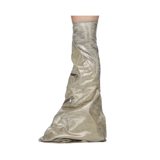Drkshdw Concordians Cargo Fetish In Palladium/Milk 13Oz Foil Denim