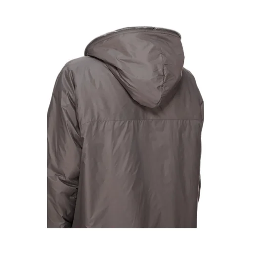Drkshdw Concordians Sealed Windbreaker Coat In Bronze Recycled Nylon.