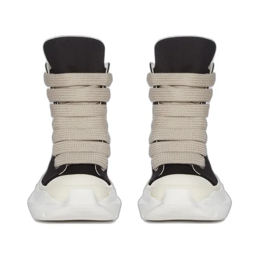 Drkshdw Concordians Jumbolace Abstract Sneaks In Black/Milk/Milk 13Oz Overdyed Denim
