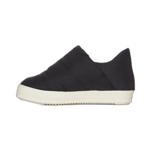 Drkshdw Concordians Puffer Slip On In Black/Milk Nylon Canvas