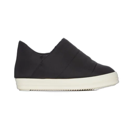 Drkshdw Concordians Puffer Slip On In Black/Milk Nylon Canvas