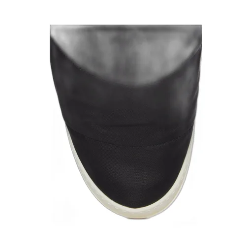 Drkshdw Concordians Puffer Slip On In Black/Milk Nylon Canvas
