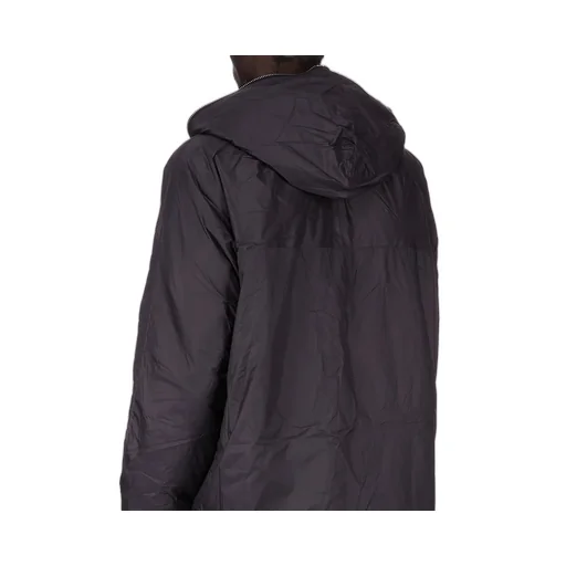 Drkshdw Concordians Sealed Windbreaker Coat In Black Recycled Nylon.