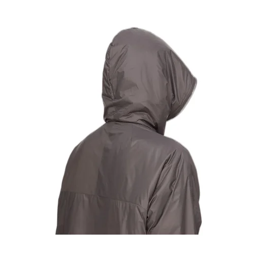 Drkshdw Concordians Sealed Windbreaker Coat In Bronze Recycled Nylon.