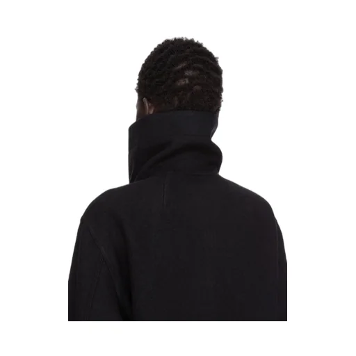 Rick Owens Concordians Exploder Jkt In Black Boiled Wool