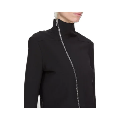 Rick Owens Concordians Gary Jkt In Black Stretch Wool