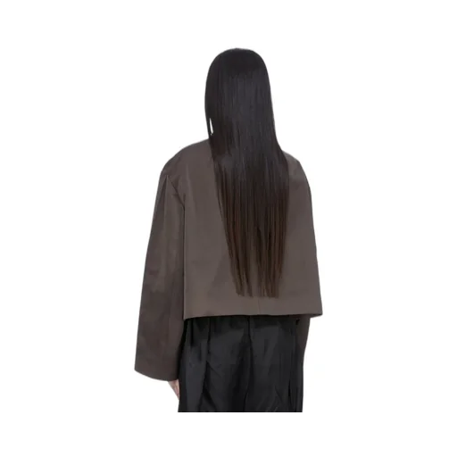 Rick Owens Temple Heizer Mac Jkt In Dark Dust Tech Duchesse