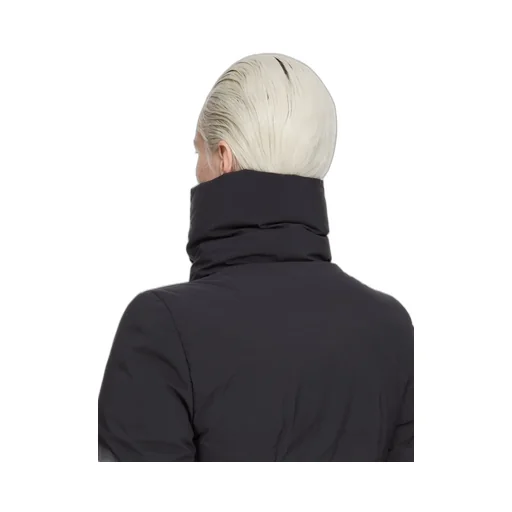 Rick Owens Concordians Naska Duvet In Black Matte Nylon