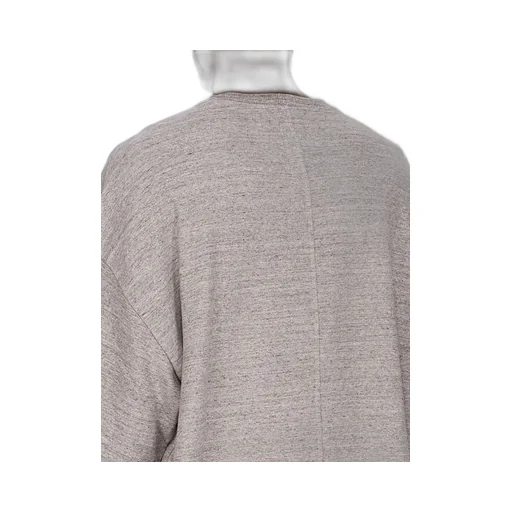 Champion X Rick Owens Tommy T In Grey Melange Melange Felpa Jersey