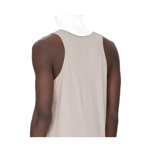 Champion X Rick Owens Basketball Tank In Pearl