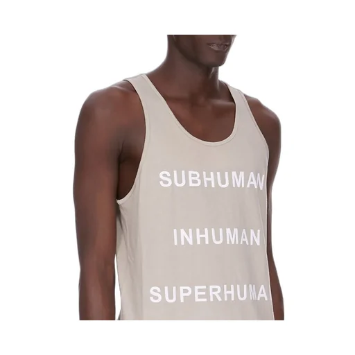 Champion X Rick Owens Basketball Tank In Pearl