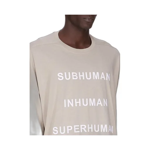 Champion X Rick Owens Tommy T In Pearl Cotton Jersey