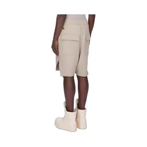 Champion X Rick Owens Beveled Pods In Pearl Compact Felpa Jersey