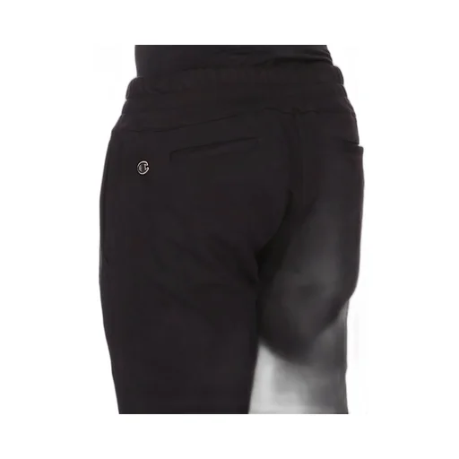 Champion X Rick Owens Joggers In Black Compact Felpa Jersey