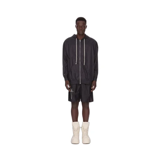 Champion X Rick Owens Shorts In Black Light Nylon