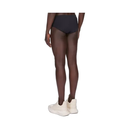 Champion X Rick Owens Swim Brief In Black Swim Jersey