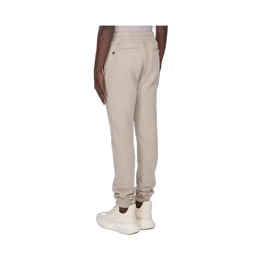 Champion X Rick Owens Joggers In Pearl Compact Felpa Jersey