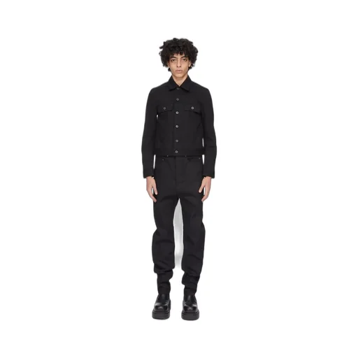 Drkshdw Concordians Collapse Long In 16Oz Black Denim
