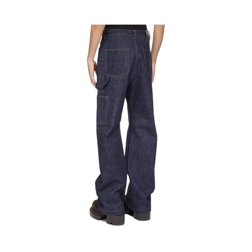 Drkshdw Concordians Strobe Double Knee In 16,5Oz Indigo Denim