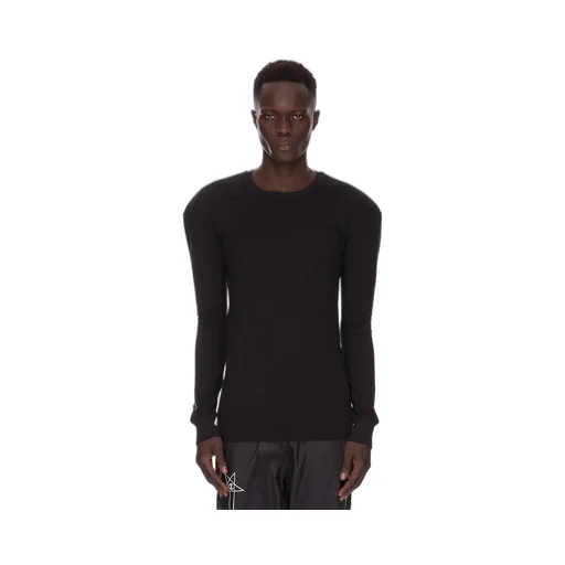 Champion X Rick Owens Girdered Harness In Black Cotton Jersey