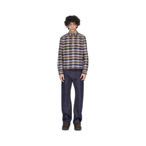 Drkshdw Concordians Strobe Double Knee In 16,5Oz Indigo Denim