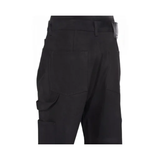 Drkshdw Concordians Strobe Double Knee In 16Oz Black Denim