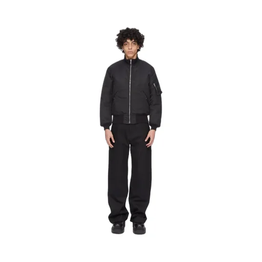 Drkshdw Concordians Strobe Double Knee In 16Oz Black Denim