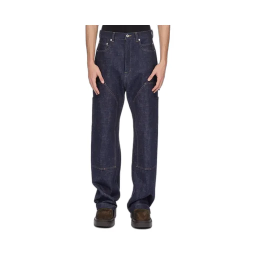 Drkshdw Concordians Strobe Double Knee In 16,5Oz Indigo Denim