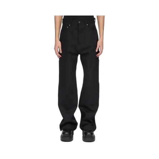 Drkshdw Concordians Strobe Double Knee In 16Oz Black Denim
