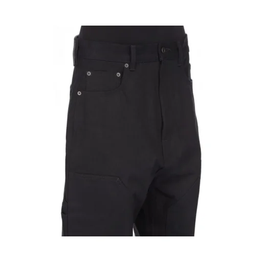 Drkshdw Concordians Strobe Double Knee In 16Oz Black Denim