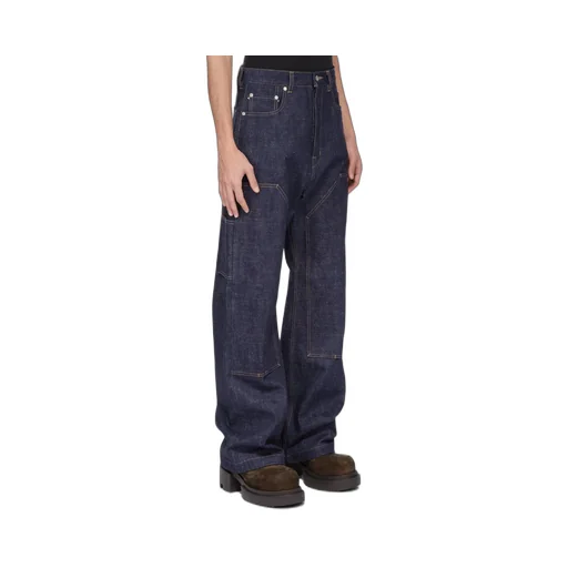 Drkshdw Concordians Strobe Double Knee In 16,5Oz Indigo Denim