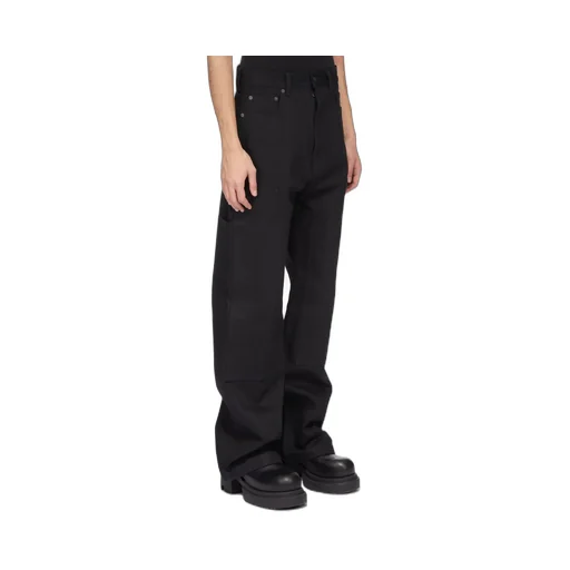 Drkshdw Concordians Strobe Double Knee In 16Oz Black Denim
