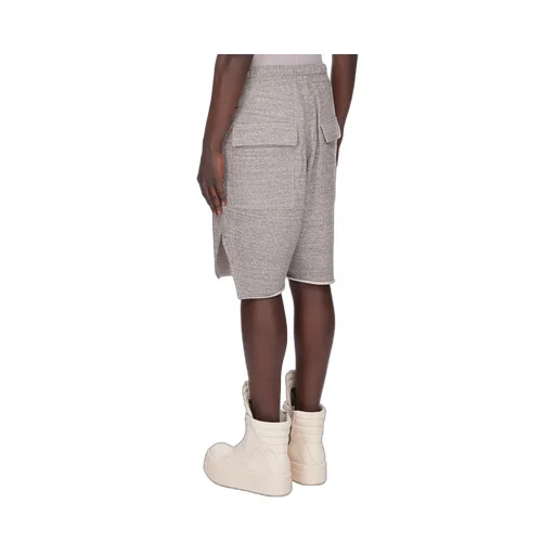 Champion X Rick Owens Beveled Pods In Grey Melange Melange Felpa Jersey