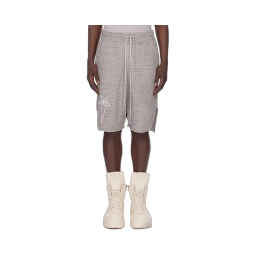 Champion X Rick Owens Beveled Pods In Grey Melange Melange Felpa Jersey