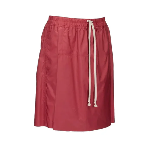 Moncler + Rick Owens Kiltshorts In Carnelian Recycled Ultra-Lightweight Polyester