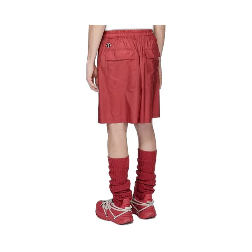 Moncler + Rick Owens Kiltshorts In Carnelian Recycled Ultra-Lightweight Polyester