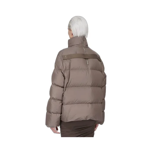 Moncler + Rick Owens Cyclopic Jacket In Dark Dust Recycled Taffeta