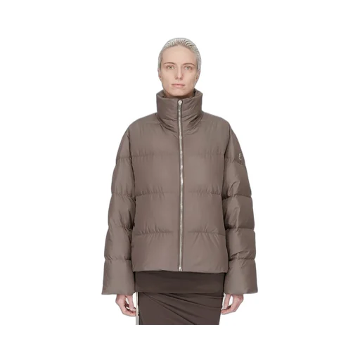 Moncler + Rick Owens Cyclopic Jacket In Dark Dust Recycled Taffeta