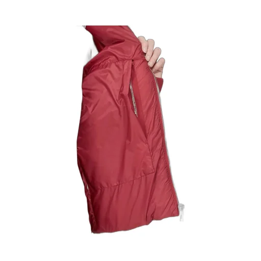 Moncler + Rick Owens Geocamo Flight Jacket In Carnelian Recycled Ultra-Lightweight Polyester