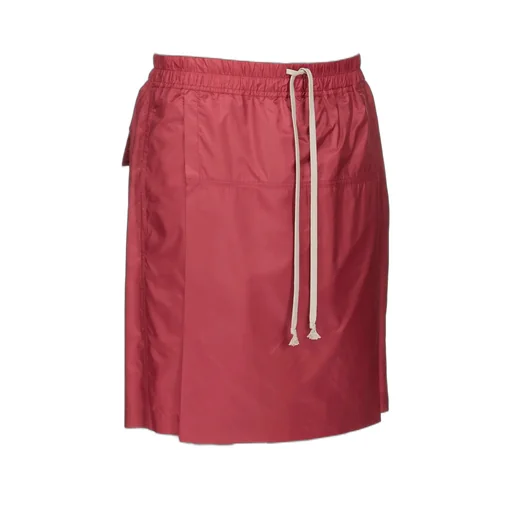 Moncler + Rick Owens Kiltshorts In Carnelian Recycled Ultra-Lightweight Polyester