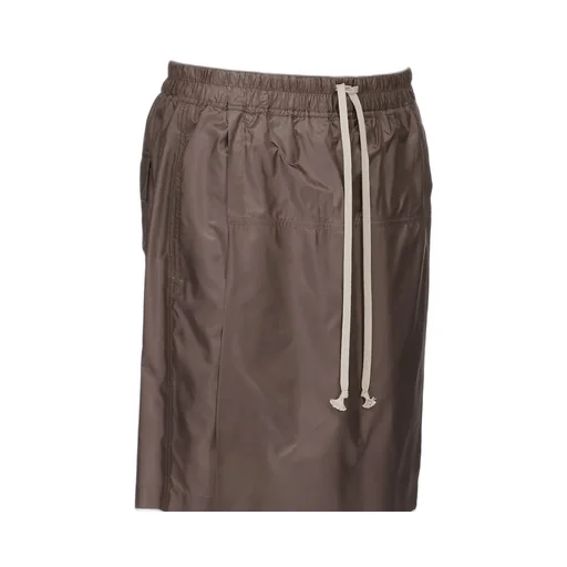 Moncler + Rick Owens Kiltshorts In Dark Dust Recycled Ultra-Lightweight Polyester