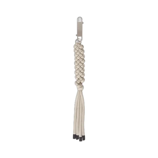 Moncler + Rick Owens Hiking Rope Keyring In Pearl Cotton Cord