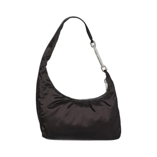 Rick Owens Temple Small Gemini Bag In Black Recycled Bomber