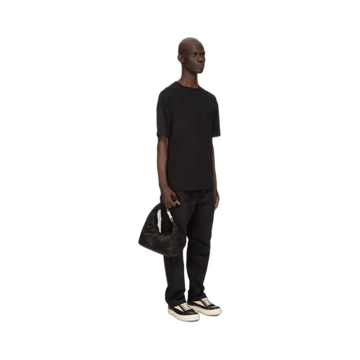 Rick Owens Temple Small Gemini Bag In Black Recycled Bomber