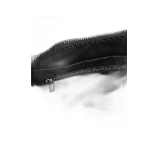 Rick Owens Temple Small Gemini Bag In Black Recycled Bomber