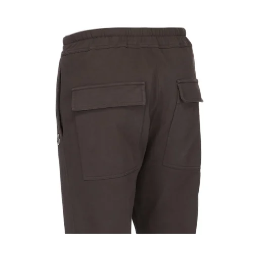 Moncler + Rick Owens Jogger In Dark Dust Heavy Cotton Jersey